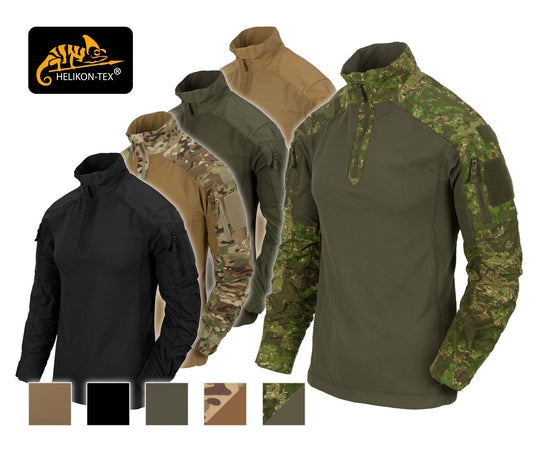 Helikon-Tex MCDU Combat Shirt – Tactical NYCO Ripstop Military Camo Multicam Field Top