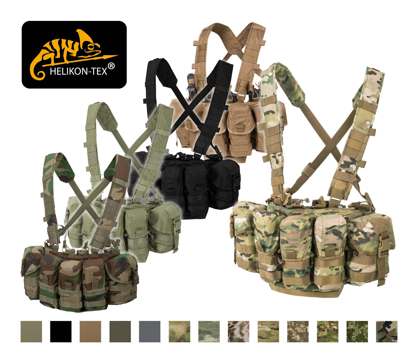Helikon-Tex Guardian Chest Rig – Tactical Modular Vest MOLLE