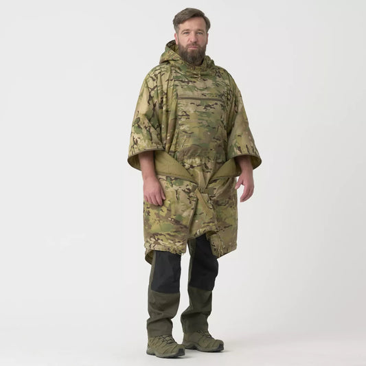Helikon-Tex SWAGMAN ROLL - MultiCam Camo – Multi-Purpose Poncho Liner, Woobie & Sleeping Bag, Survival Tactical