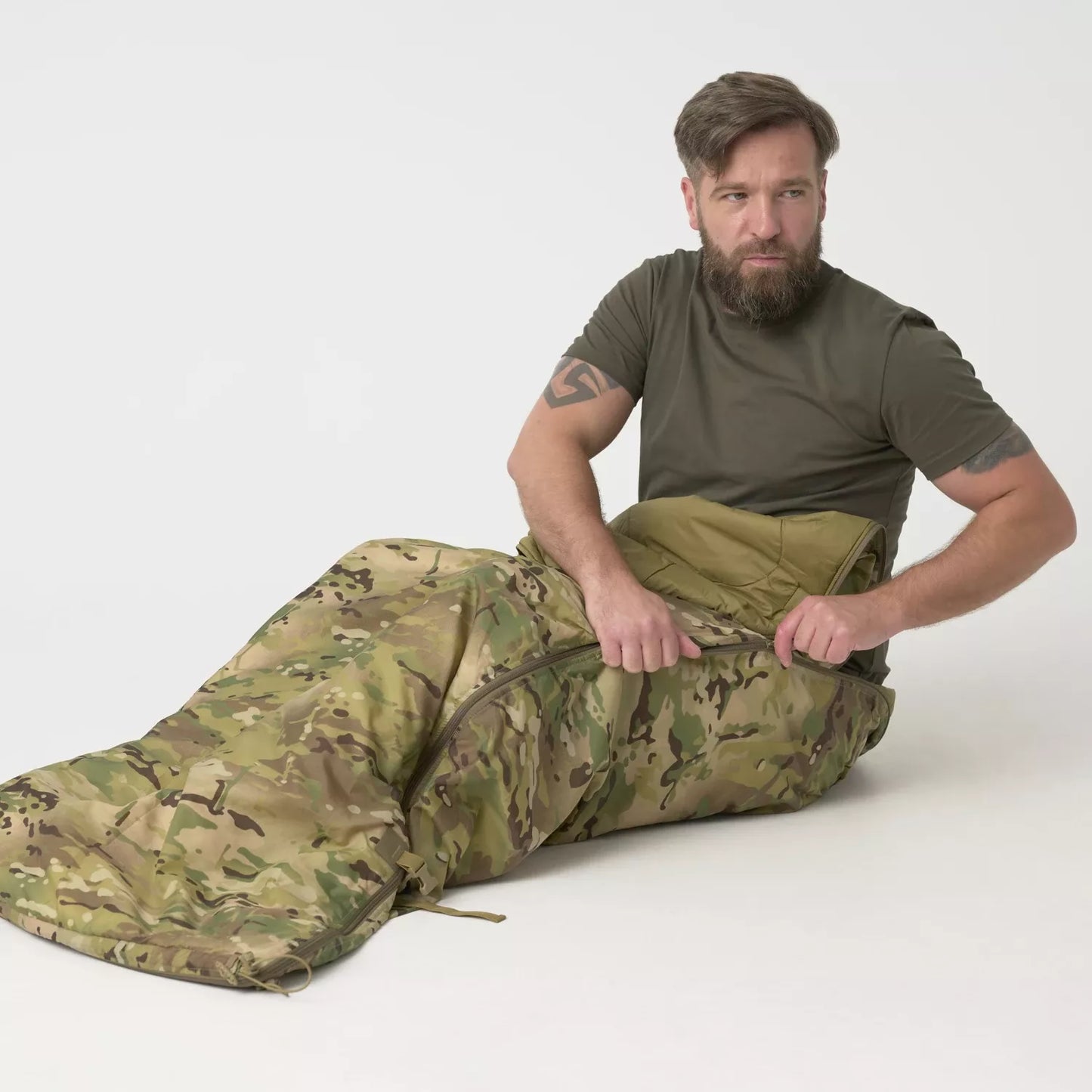 Helikon-Tex SWAGMAN ROLL - MultiCam Camo – Multi-Purpose Poncho Liner, Woobie & Sleeping Bag