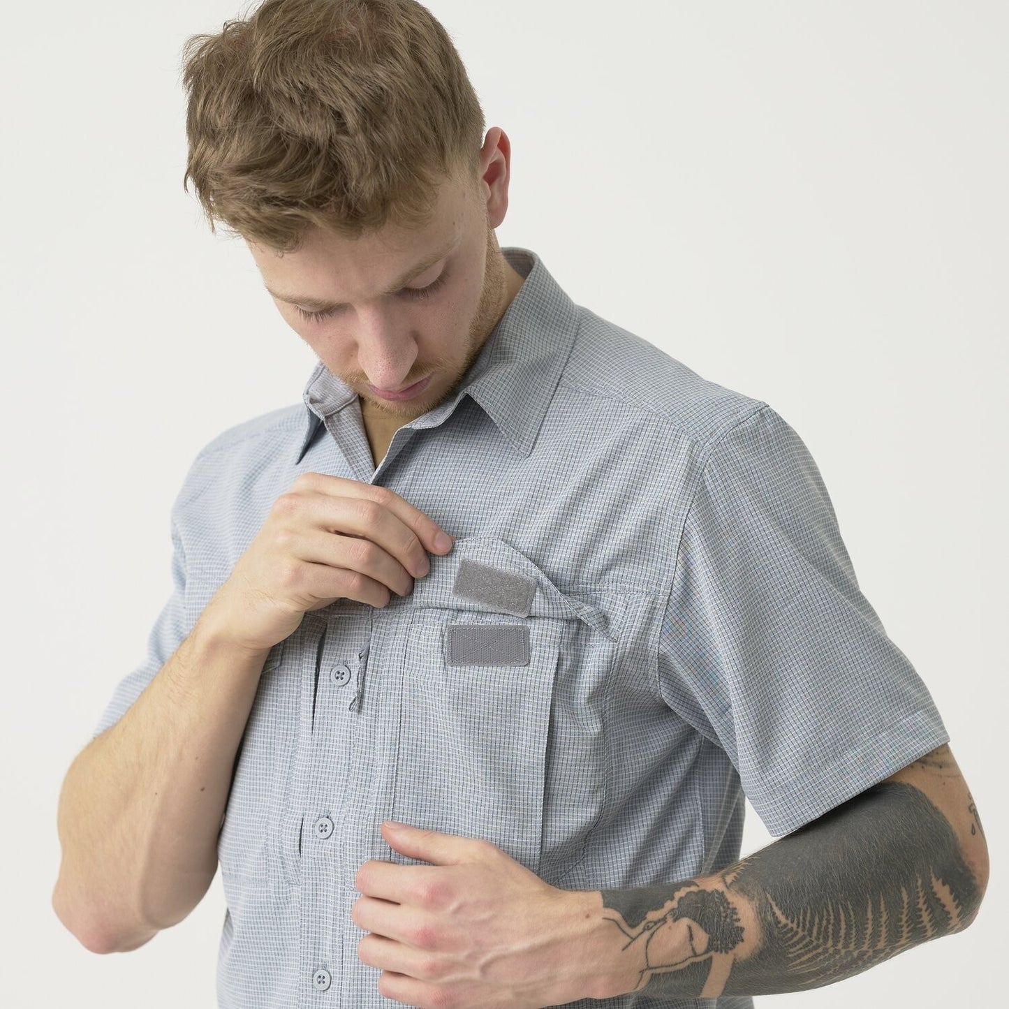 Helikon-Tex DEFENDER Mk2 ULTRALIGHT Shirt – Tactical EDC Short Sleeve Button-Up