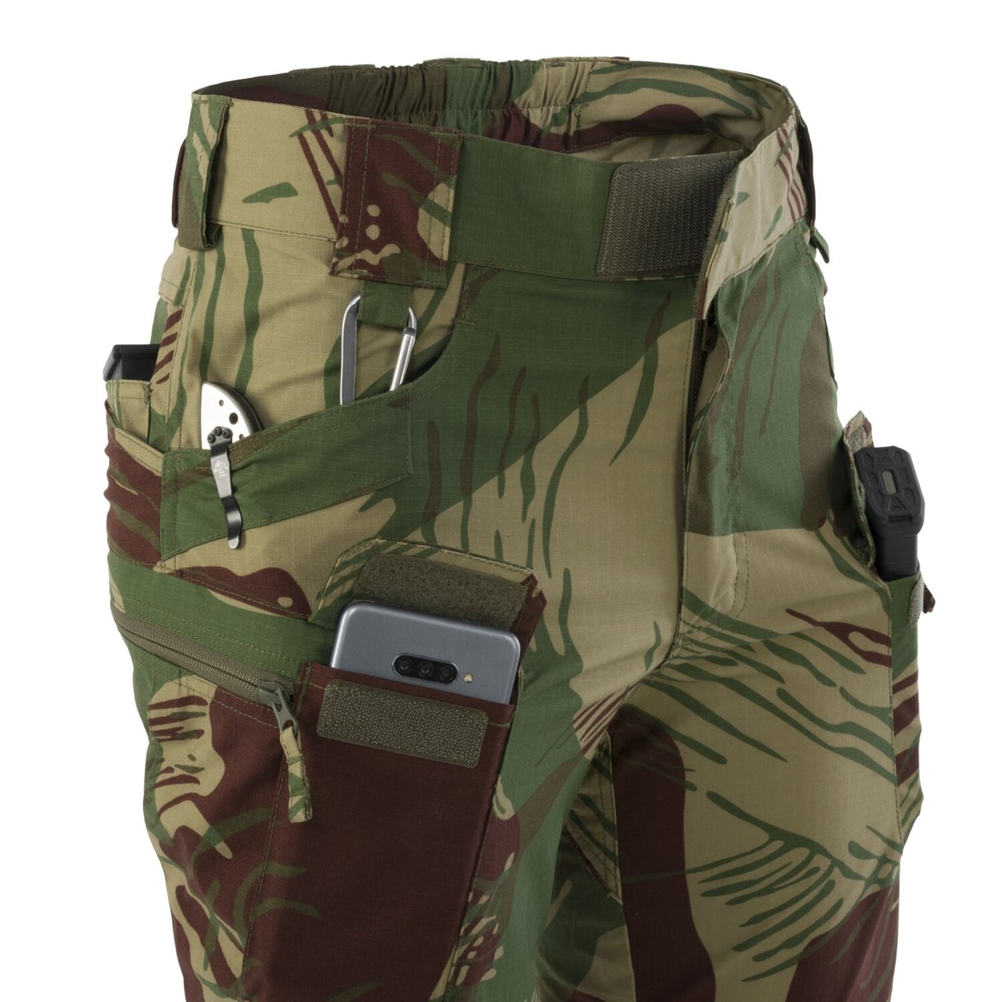Helikon-tex UTS® URBAN TACTICAL SHORTS® 6" - Cargo Camo POLYCOTTON STRETCH RIPSTOP