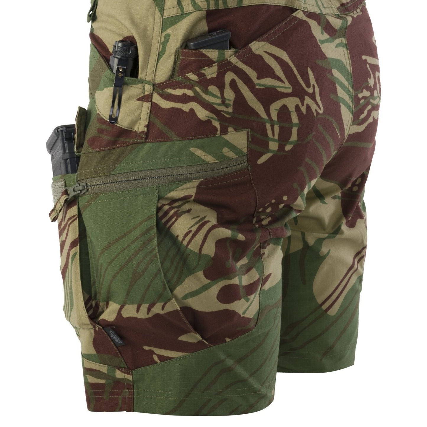 Helikon-tex UTS® URBAN TACTICAL SHORTS® 6" - Cargo Camo POLYCOTTON STRETCH RIPSTOP