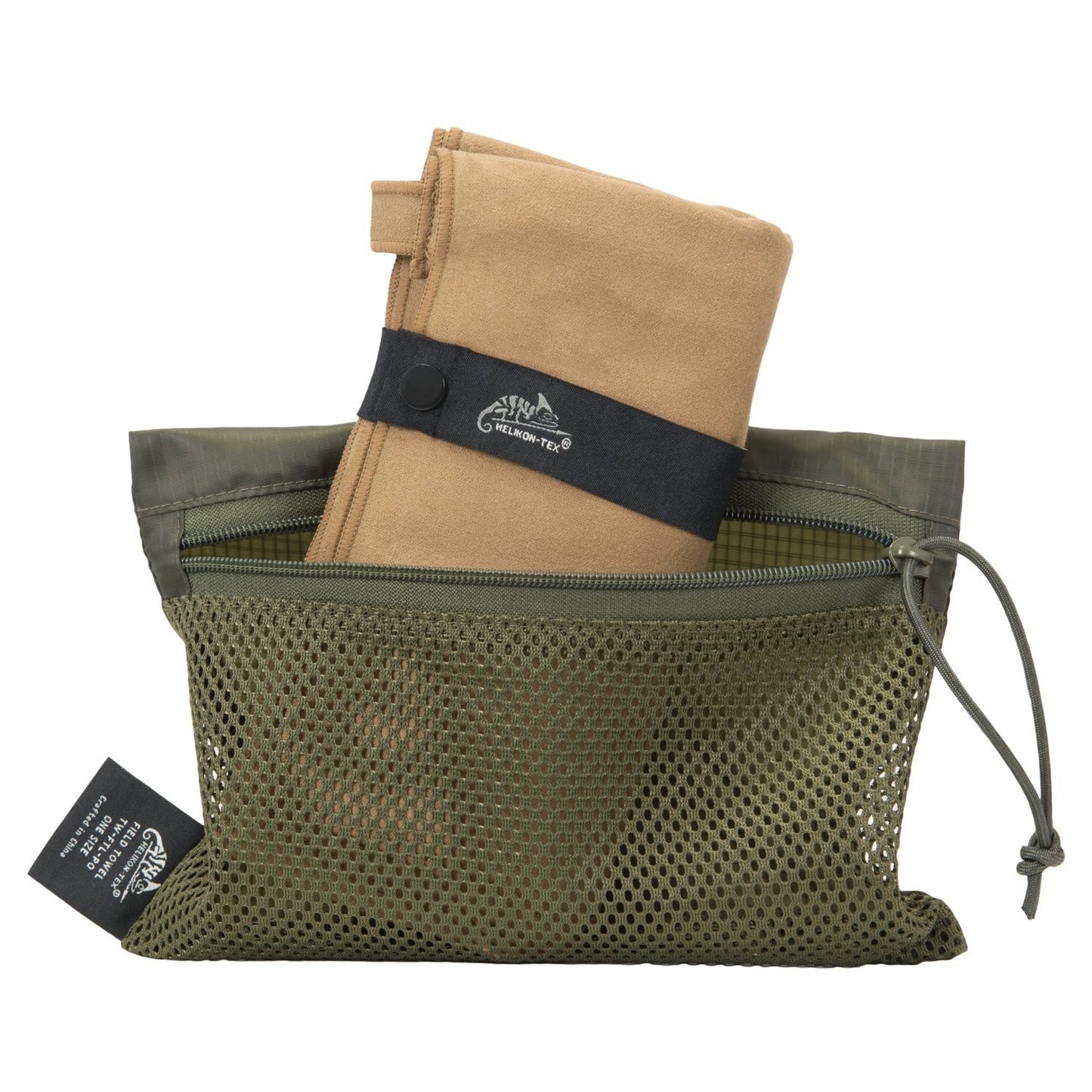 Helikon-Tex FIELD TOWEL – Quick-Dry Microfiber Towel for Camping & EDC