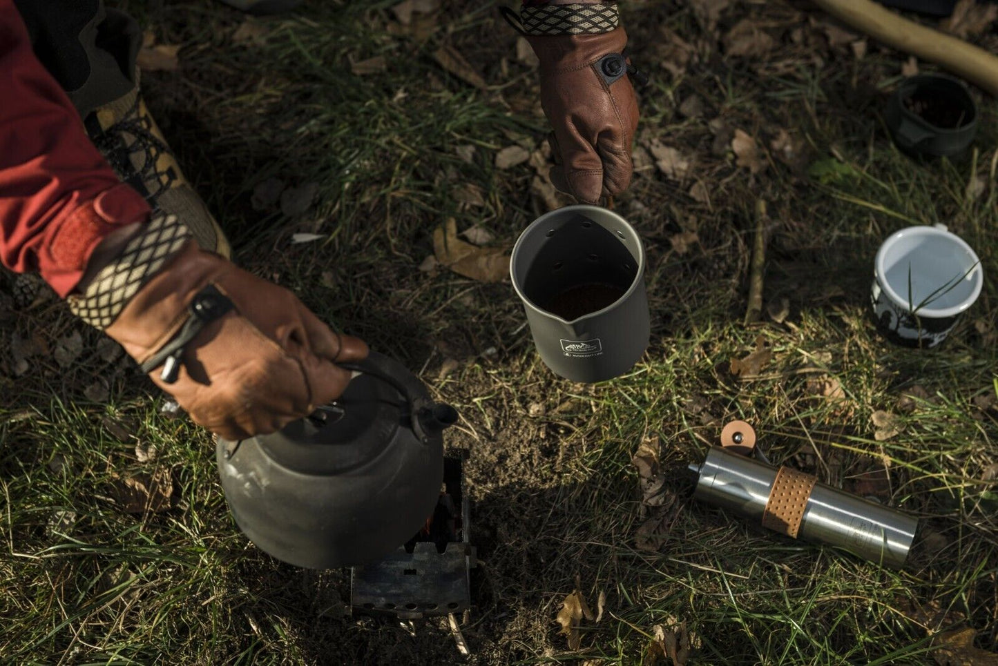 Helikon-tex CAMP FRENCH PRESS COFFEE MUG Bushcraft Camping