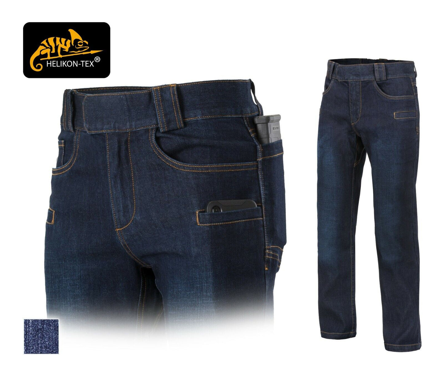 Helikon-tex GREYMAN TACTICAL JEANS® SLIM - DENIM MID EDC Pants