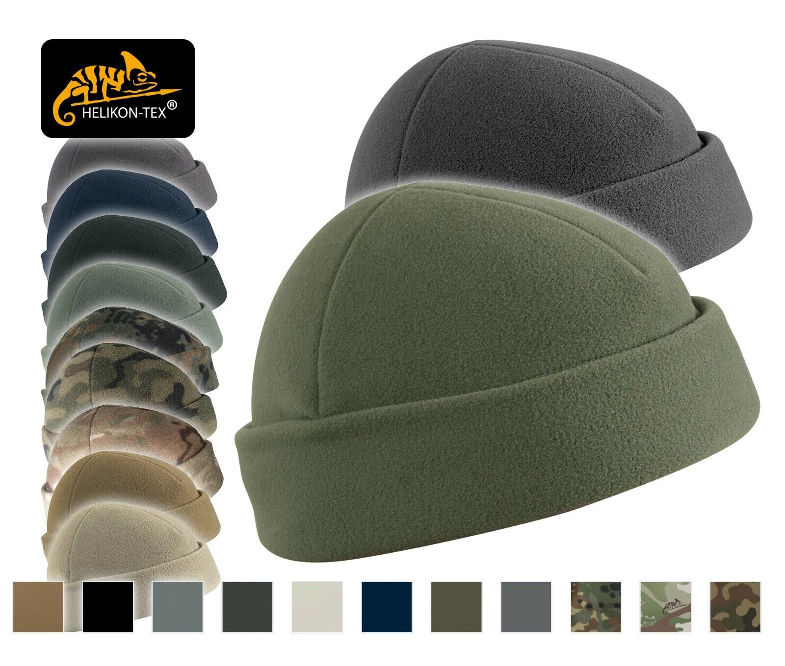 Helikon Orologio Cap Docker Cappello Beanie Esercito Di Sicurezza - Foto 7