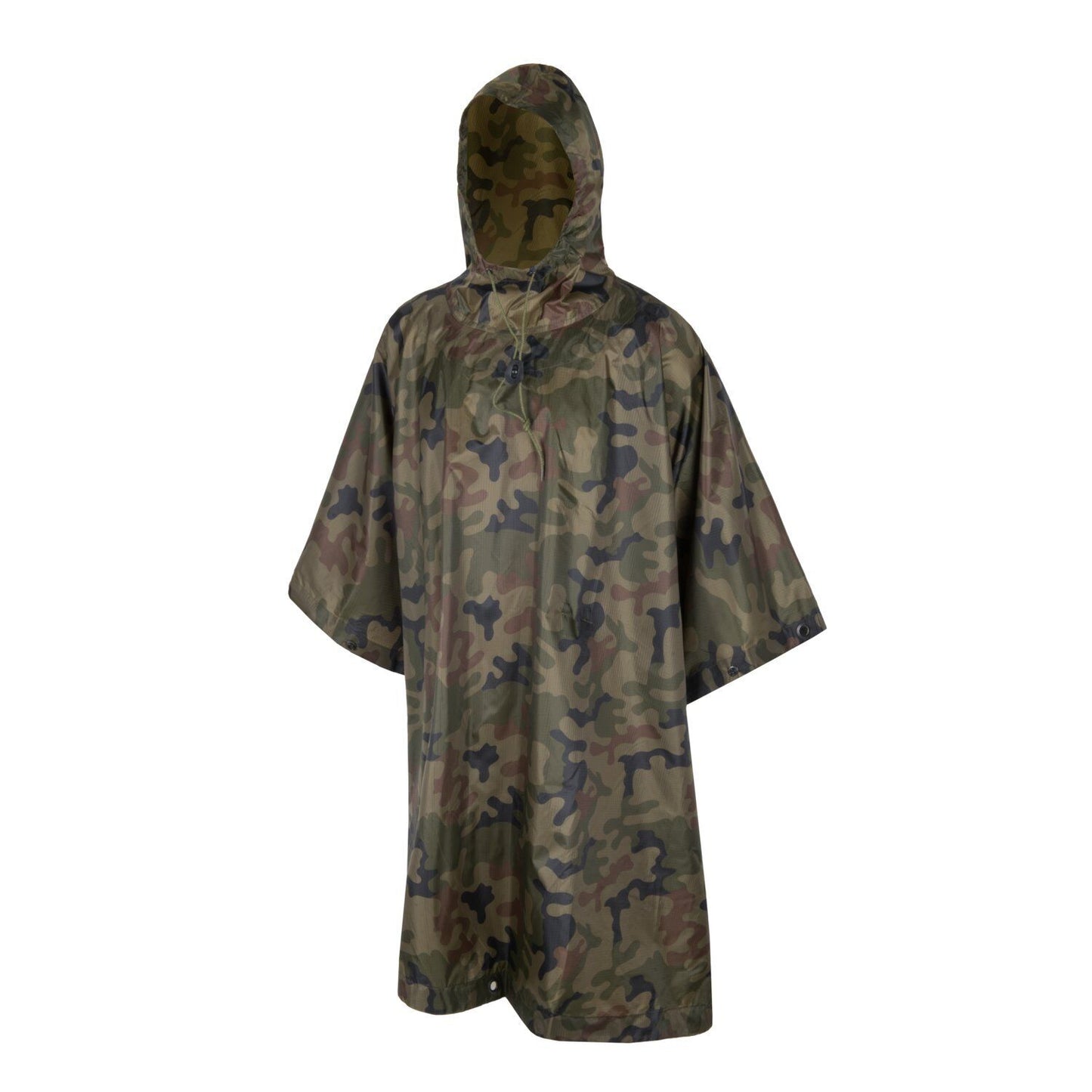 Helikon-Tex U.S. MODEL PONCHO – Polyester Military Rain Poncho for Outdoor & Survival
