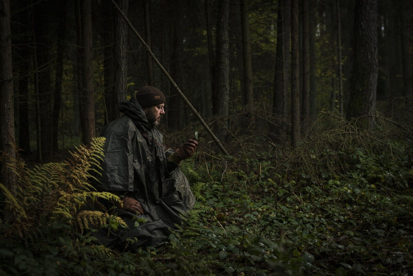 Helikon-Tex U.S. MODEL PONCHO – Polyester Military Rain Poncho for Outdoor & Survival