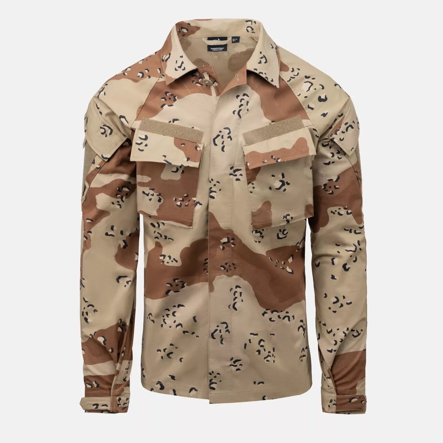 Helikon-Tex RAID Shirt – Tactical Military Camo Long Sleeve Ripstop Top