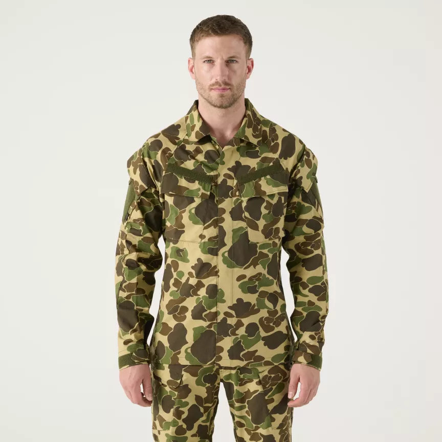 Helikon-Tex RAID Shirt Combat Field Jacket Army DNC Tiger Stripe Rhodesian Camo Helikon-Tex RAID Shirt Combat Field Jacket Army DNC Tiger Stripe Rhodesian Camo