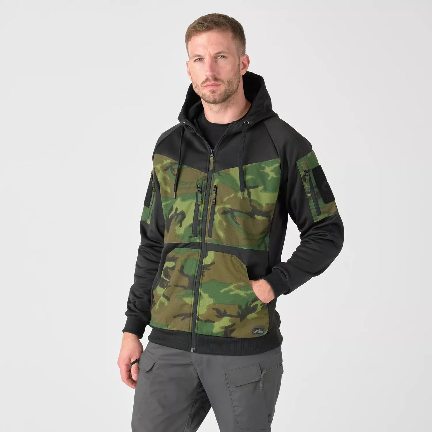 Helikon-tex ROGUE HOODIE (FULLZIP) Tactical Multicam Woodland Tiger Stripe Camo