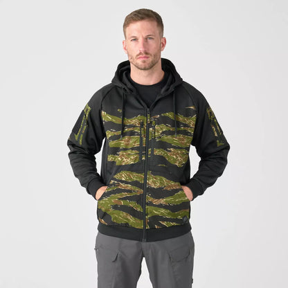 Helikon-tex ROGUE HOODIE (FULLZIP) Tactical Multicam Woodland Tiger Stripe Camo