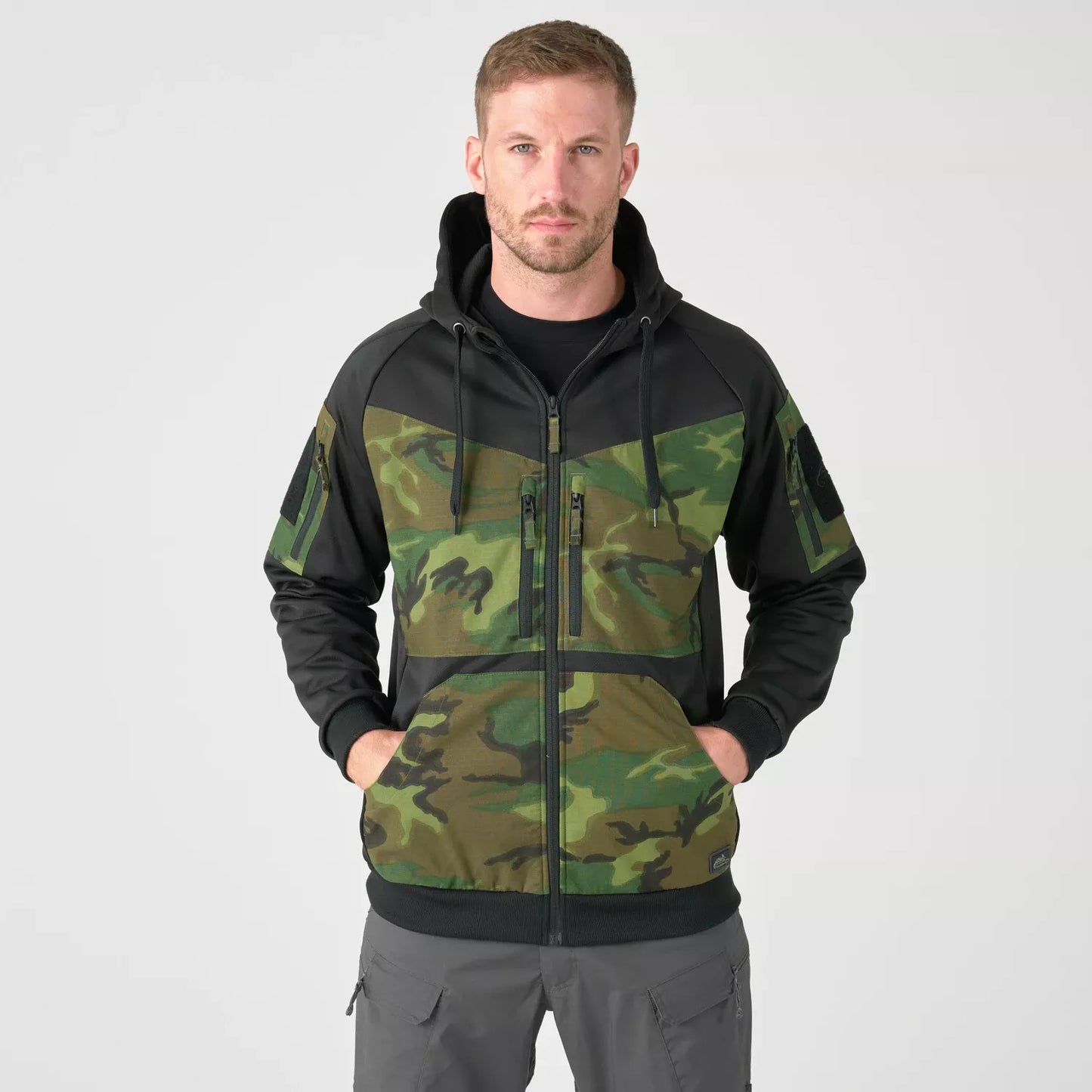 Helikon-tex ROGUE HOODIE (FULLZIP) Tactical Multicam Woodland Tiger Stripe Camo