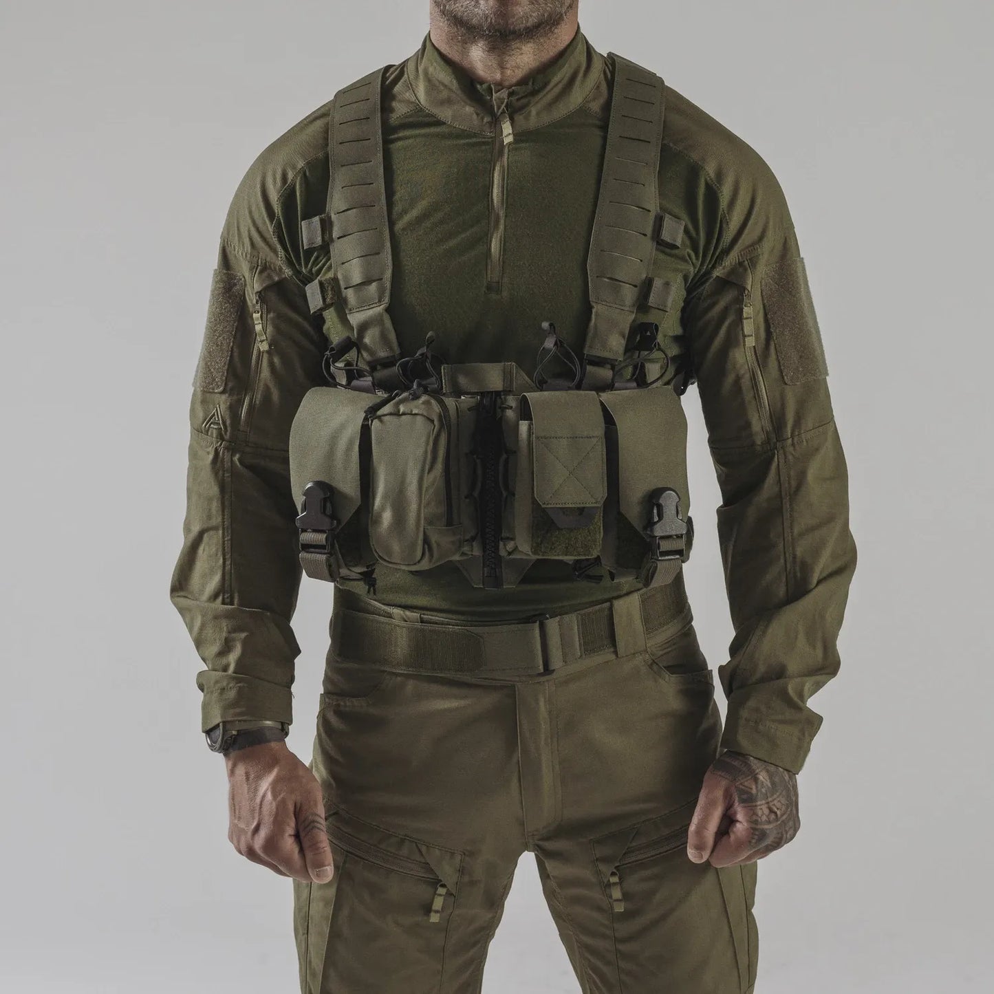 Direct Action HURRICANE HYBRID CHEST RIG Cordura Lightweight Tactical Multicam ZIP