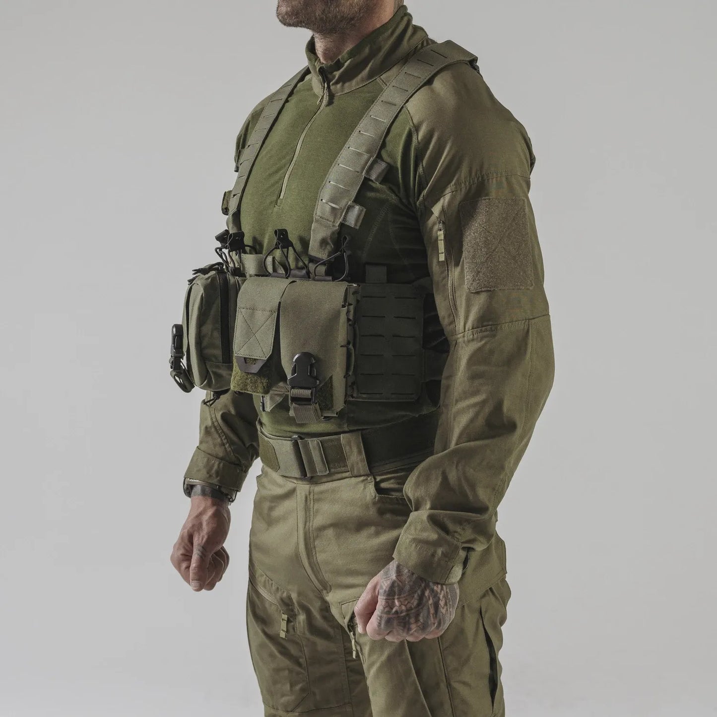Direct Action HURRICANE HYBRID CHEST RIG Cordura Lightweight Tactical Multicam ZIP