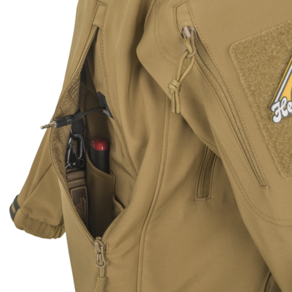 Helikon-tex GUNFIGHTER JACKET Shark Skin Windblocker Army PCU Hood Tactical SOFTSHELL