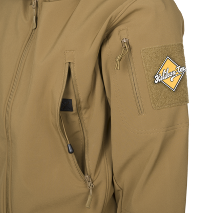 Helikon-tex GUNFIGHTER JACKET Shark Skin Windblocker Army PCU Hood Tactical SOFTSHELL