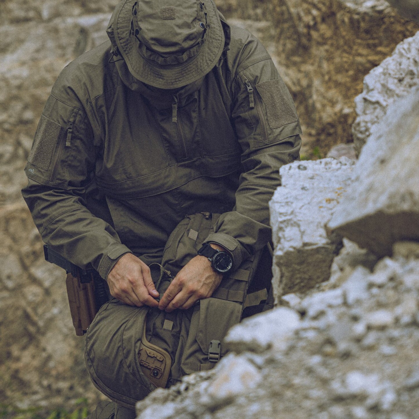 Helikon-Tex TRACER Tactical Jacket – Anorak, Lightweight, Windproof, Outdoor, Breathable