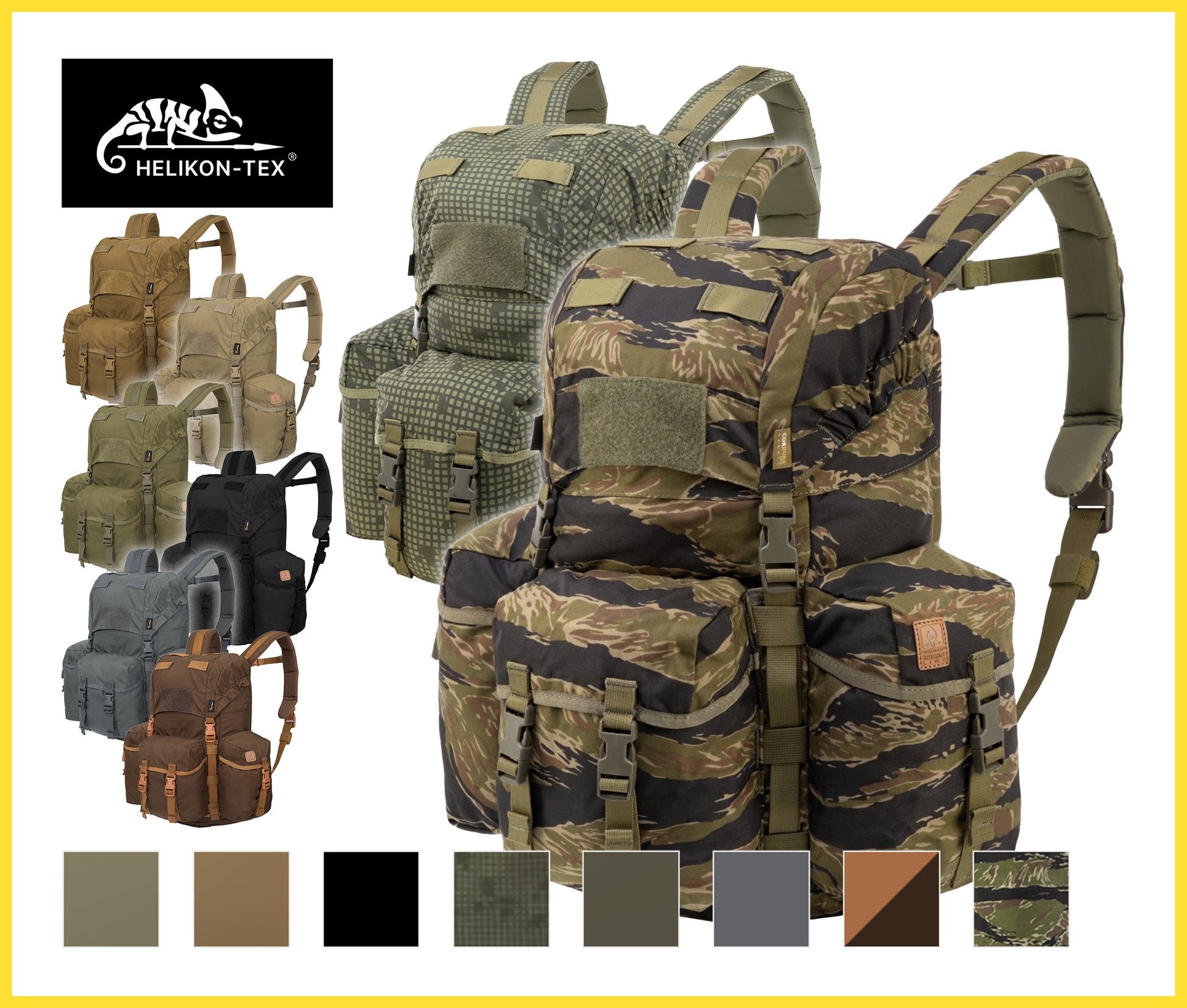 allintitle camouflage hiking backpack Helikon-Tex Bergen 18L Tactical EDC Backpack – Cordura 500D Outdoor Hi – Woodland Tactical Shop