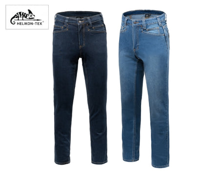 Helikon-tex TREADSTONE TACTICAL JEANS SLIM - DENIM Magazine Pockets EDC Pants SLIM