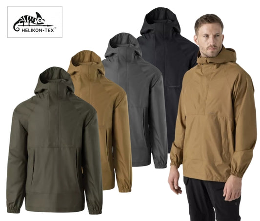 Helikon-Tex LEVANTER Rain Jacket – Lightweight Tactical Outdoor Rain DWR Anorak