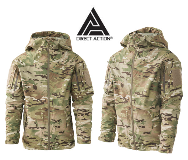 Direct Action Vanguard Over-Shell Jacket Hardshell ECWCS Rain Tactical MULTICAM