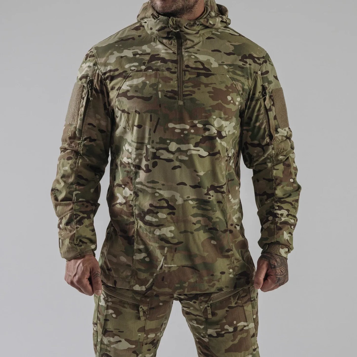 Direct Action VANGUARD SOFTSHELL COMBAT SHIRT Military Camo Uniform Tactical Hoodie MULTICAM
