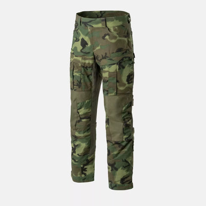 Helikon-tex MCDU PANTS - Combat Tactical Polycotton Stretch Camo Ripstop Woodland ERDL