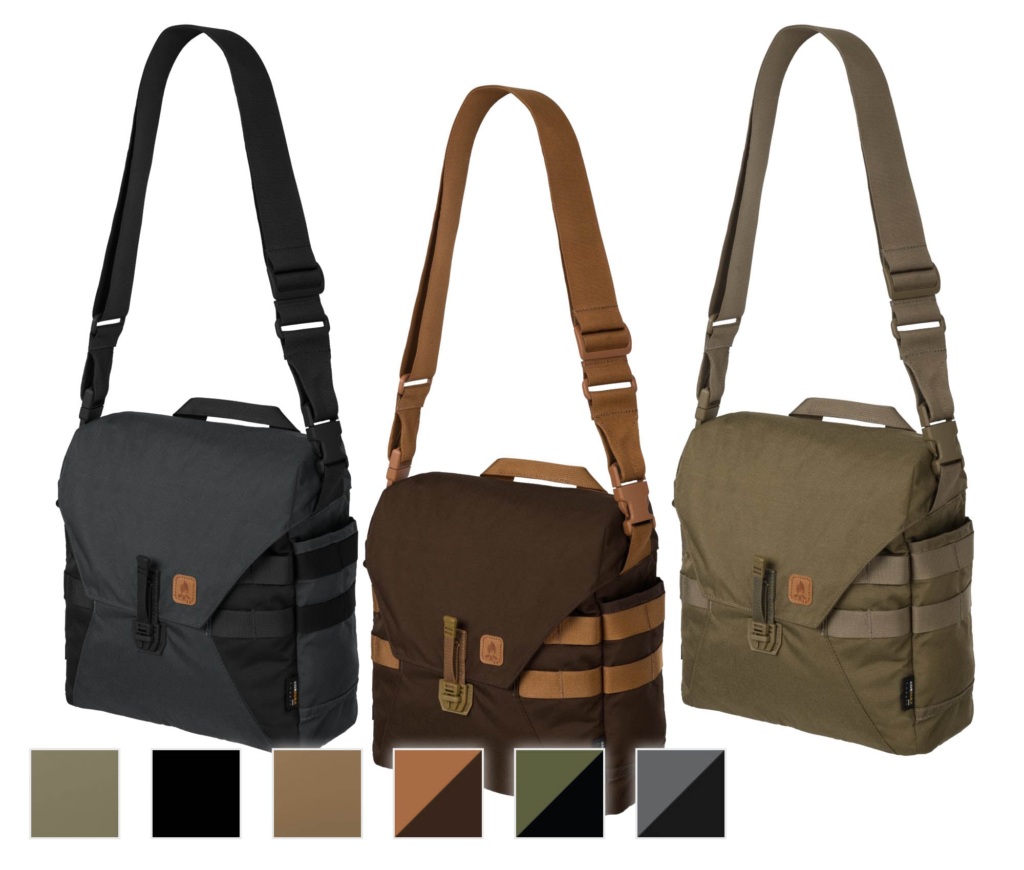 Caseroxx Borsa Outdoor In Vera Pelle Marrone Per Crosscall Trekker-X4, Con Chiusura Magnetica E Clip Da Cintura Girevole