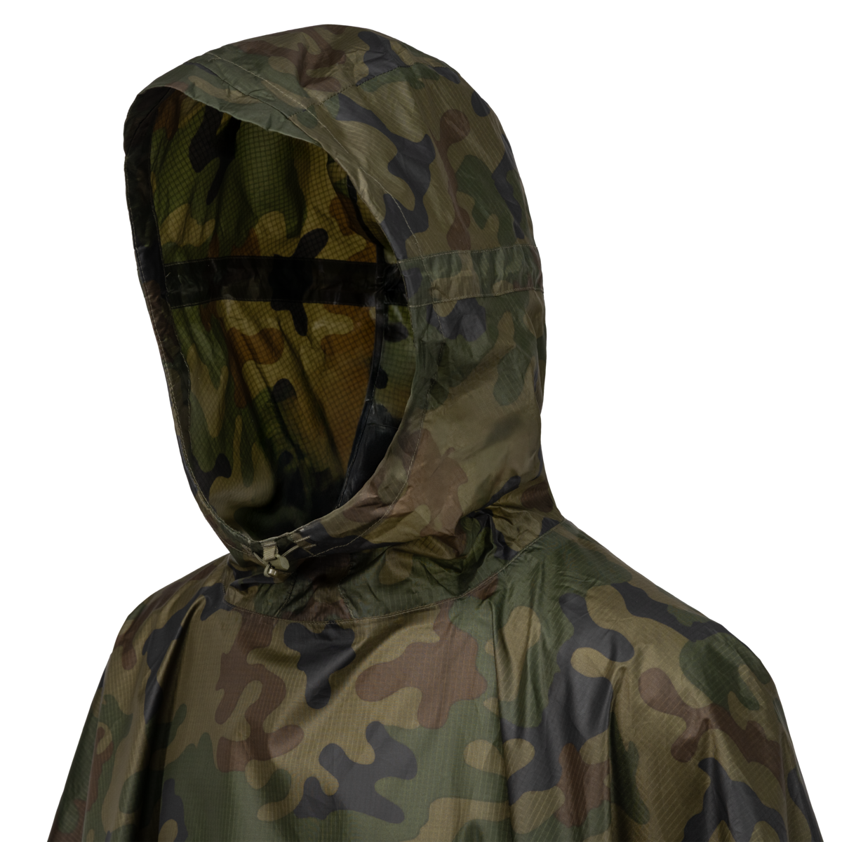 Helikon-Tex LIGHTWEIGHT PONCHO Lite – Polyester Military Rain Poncho for Outdoor & Survival