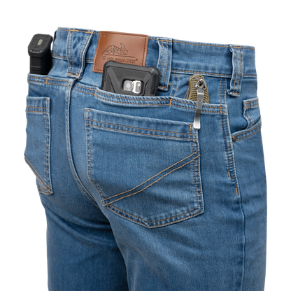 Helikon-tex TREADSTONE TACTICAL JEANS SLIM - DENIM Magazine Pockets EDC Pants SLIM