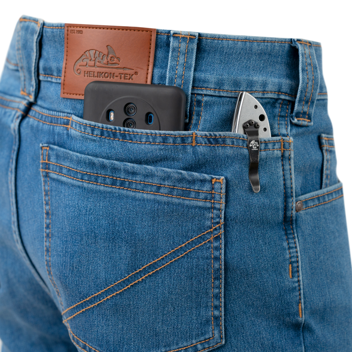 Helikon-tex TREADSTONE TACTICAL JEANS - DuraDenim Magazine Pockets EDC Pants