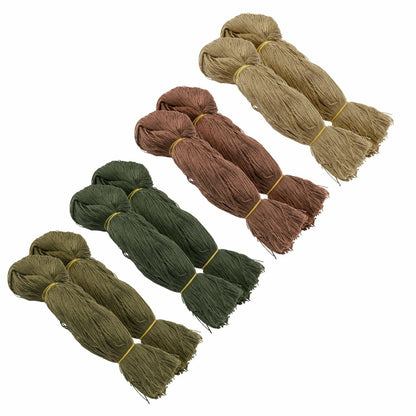 GHILLIE FIBER YARNS