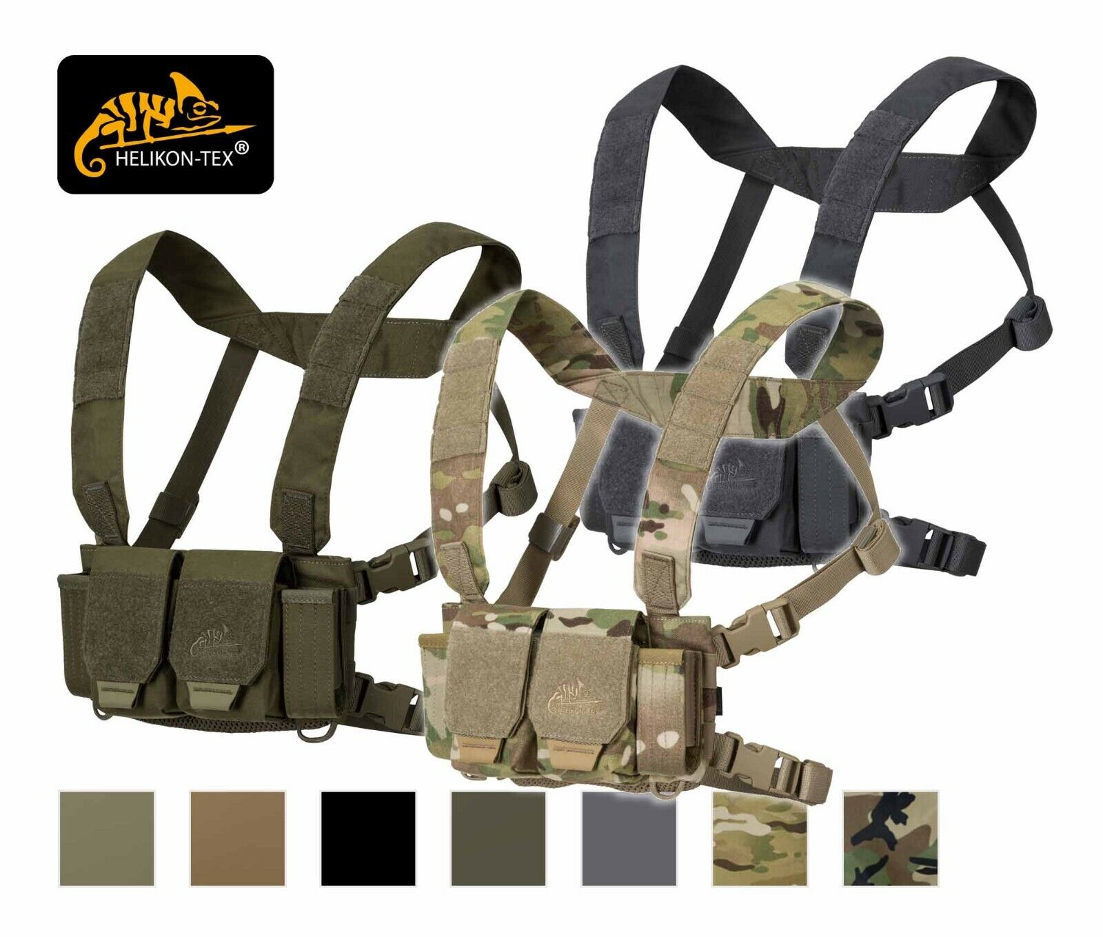 Helikon-tex COMPETITION MULTIGUN RIG® Tactical Vest Chest Rig ...
