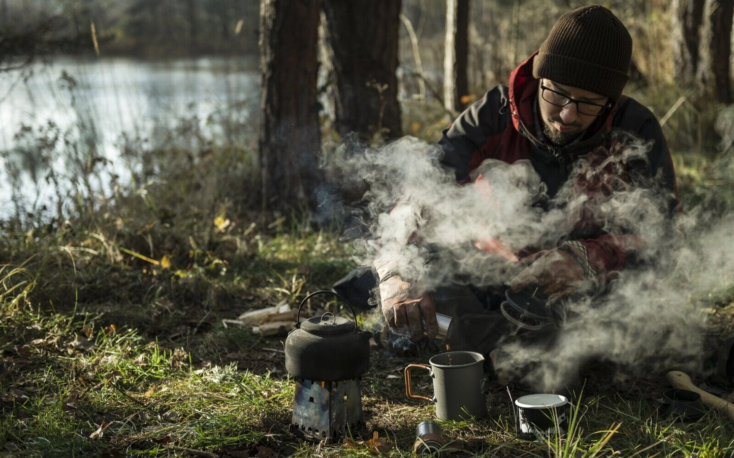 CAMP FRENCH PRESS COFFEE MUG