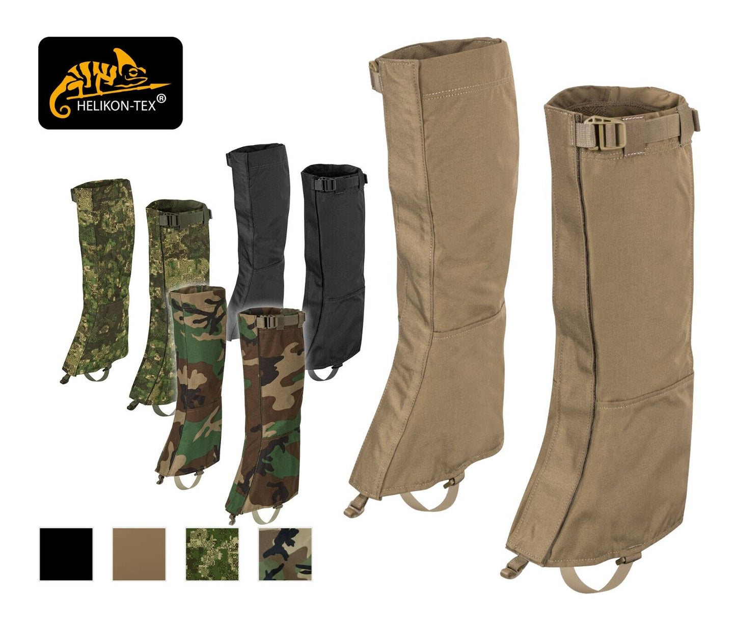 SNOWFALL LONG GAITERS® - CORDURA®