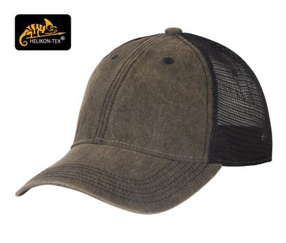 PLAIN TRUCKER CAP - DIRTY WASHED COTTON