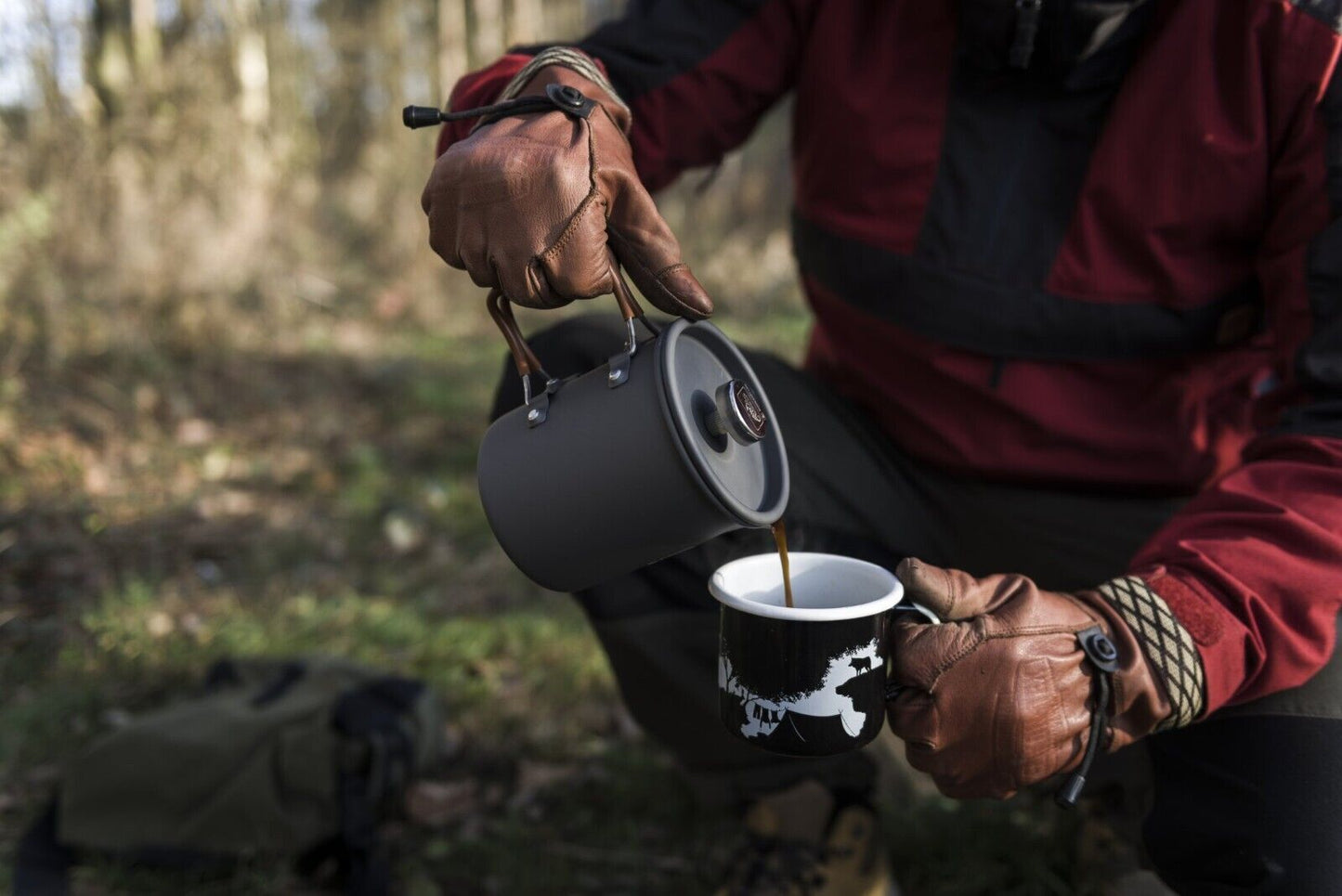 CAMP FRENCH PRESS COFFEE MUG