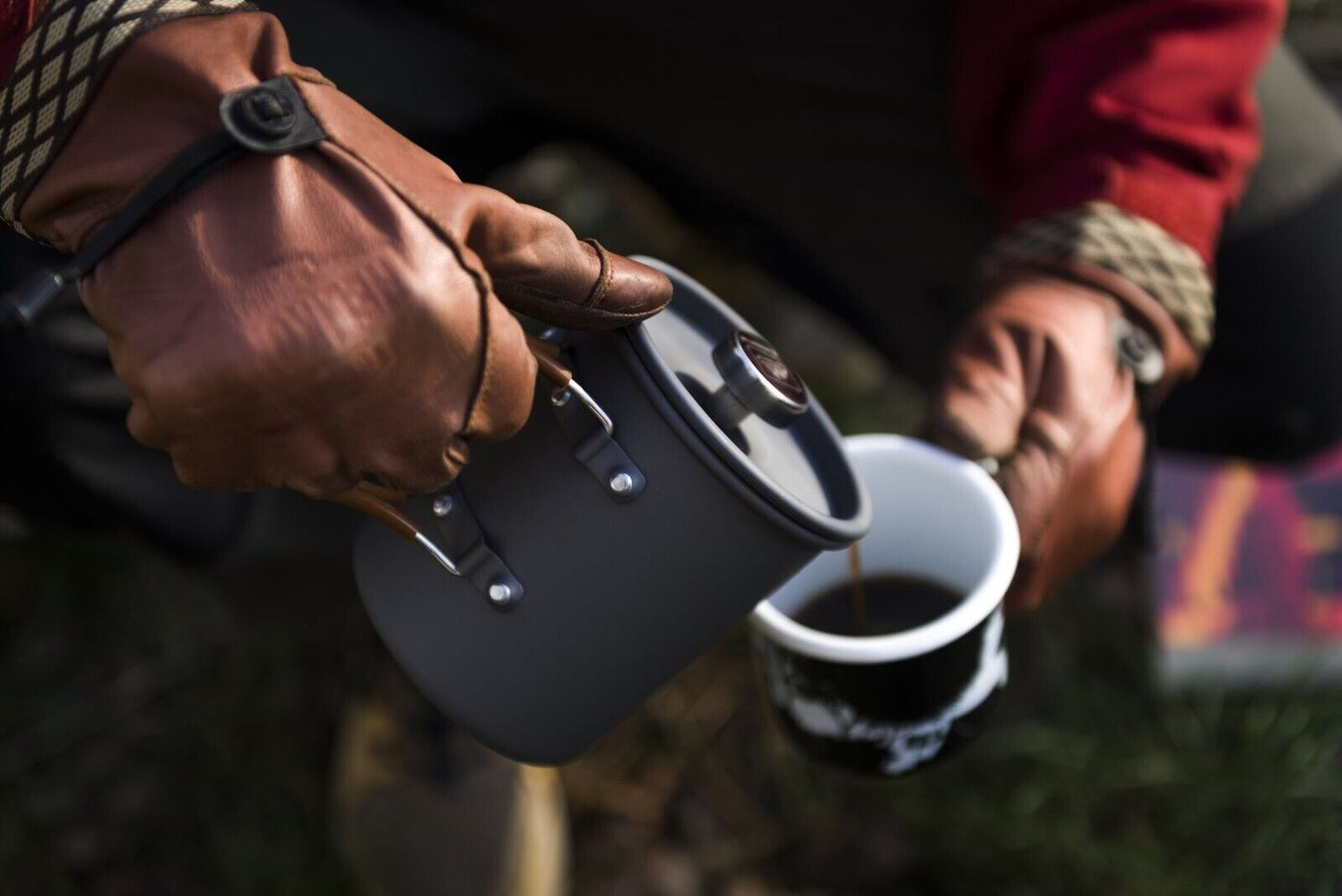 CAMP FRENCH PRESS COFFEE MUG