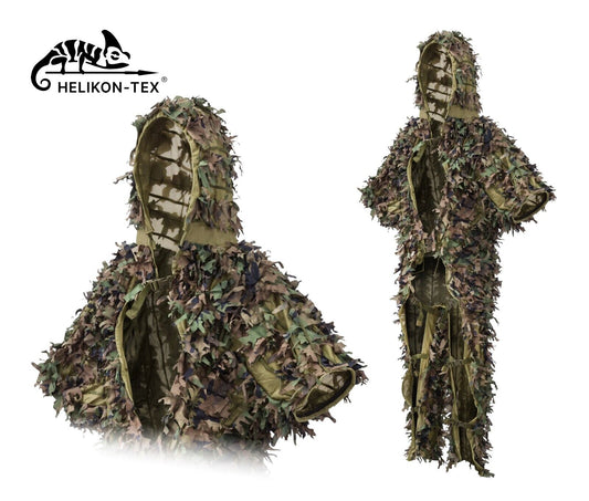Helikon-tex LEAF GHILLIE SET® 3D Tactical Army Hunting Ghillie Suit